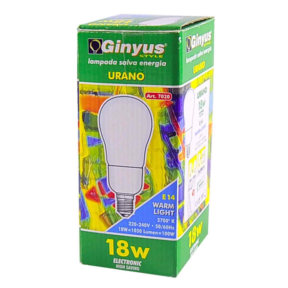 Lampadina R E E14 Urano 18W 2700K | M2 Store