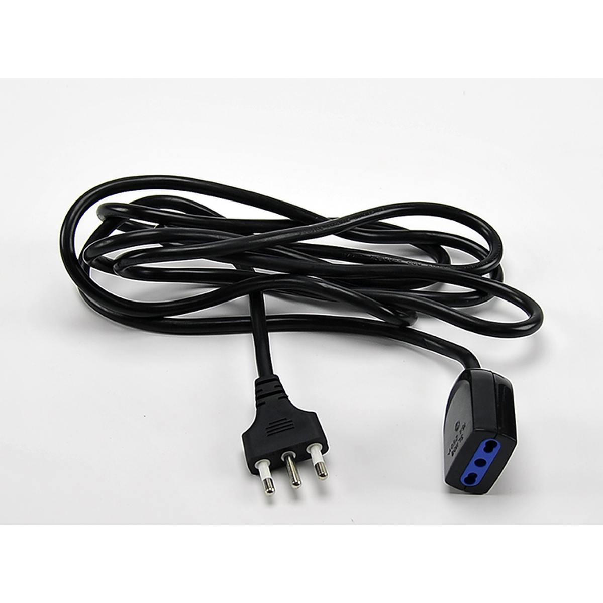 Prolunga Elettrica Mt.3 Passo Doppio 16A 230V 2 Colori | M2 Store