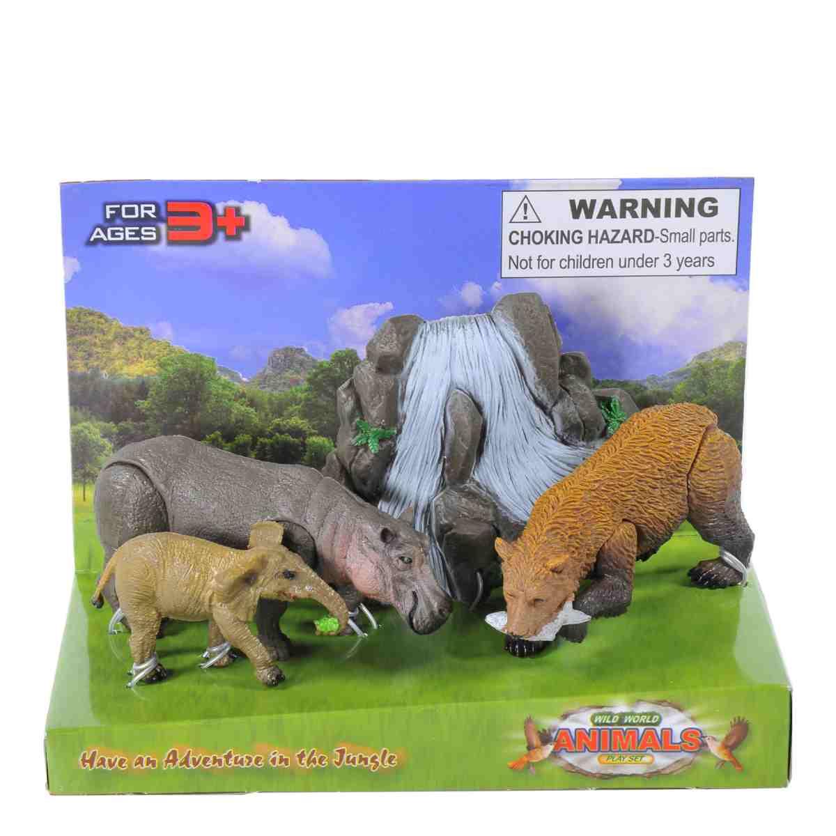 Gioco Animali Zoo cm.10 5 Modelli |Mazzeo