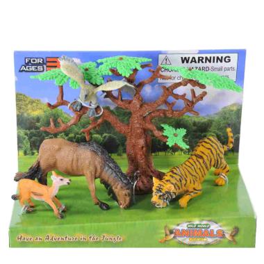 Gioco Animali Zoo cm.10 5 Modelli |Mazzeo