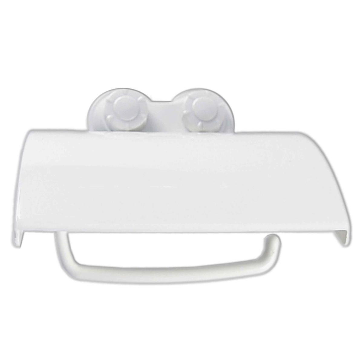 Porta Rotolo con Ig. con Coperchio Tutto con 2 Ventose | Rilux