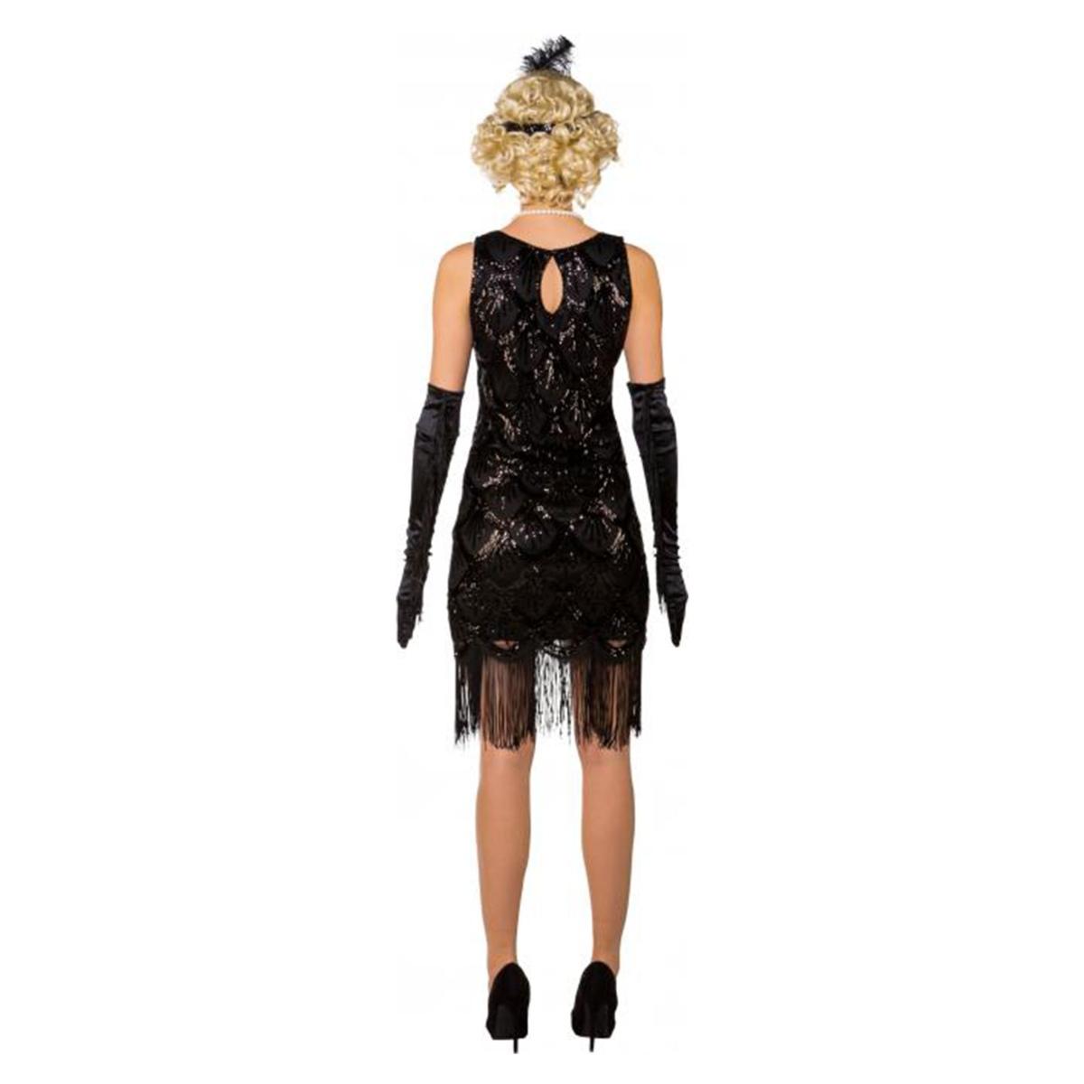 Costume Charleston Anni '20 Nero |Orlob