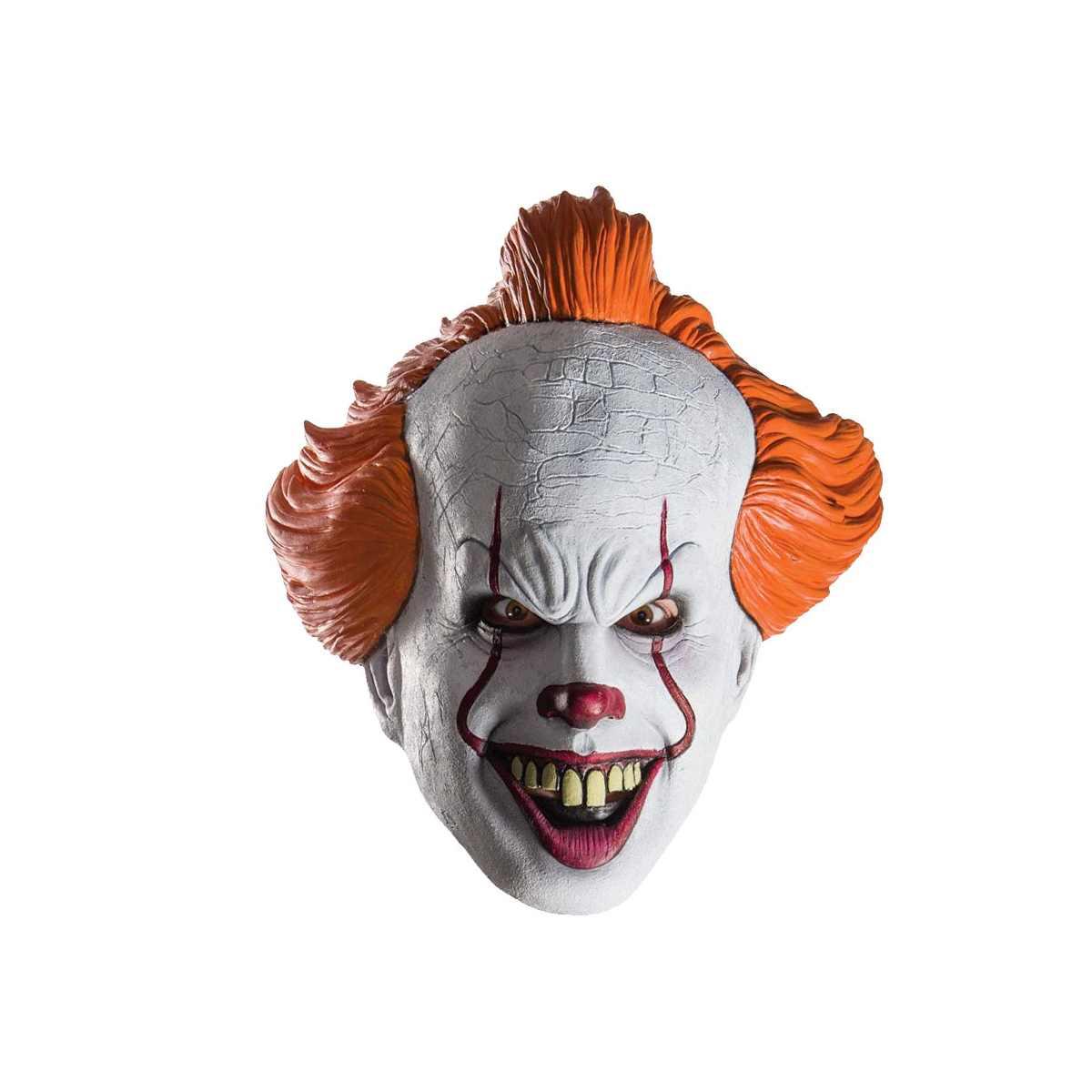 Maschera Viso Horror Clown Vinile |Rubie's