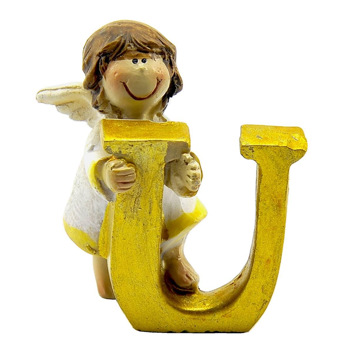 Angelo Ceramica con Lettera U cm.6 |M2 Store