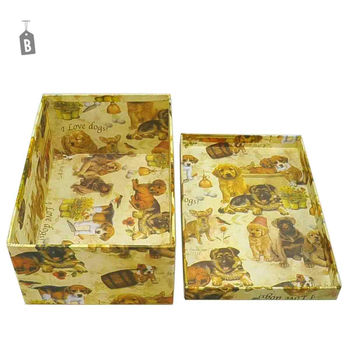 Scatola Cartone 05 Fiori Animali Assortiti | M2 Store