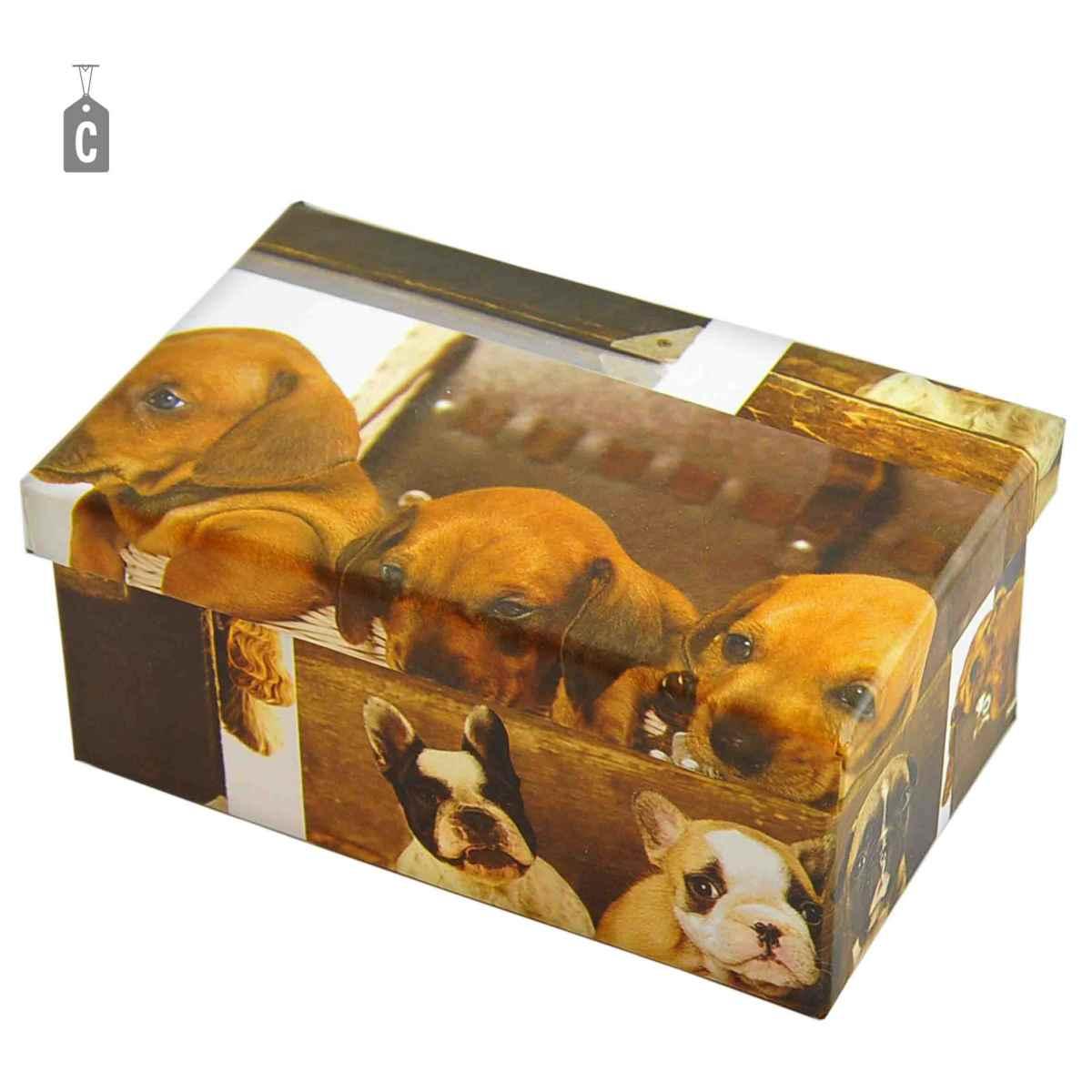 Scatola Cartone 02 Fiori Animali cm.14x8,5x6 4 Modelli Assortiti | M2 Store