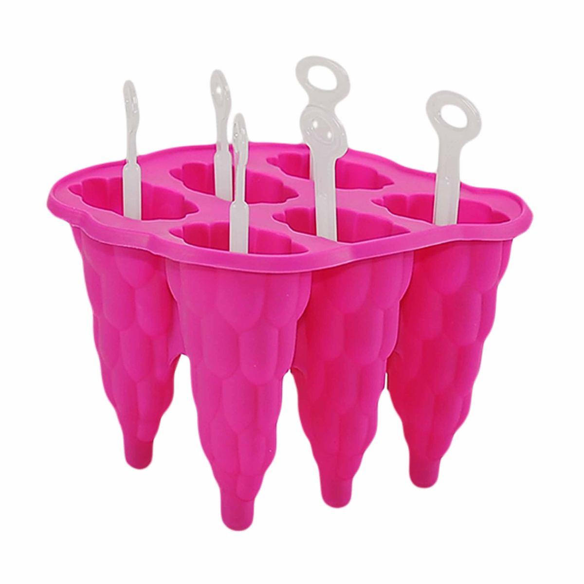 Forma Ghiaccioli Silicone pz.6 Rosa | M2 Store