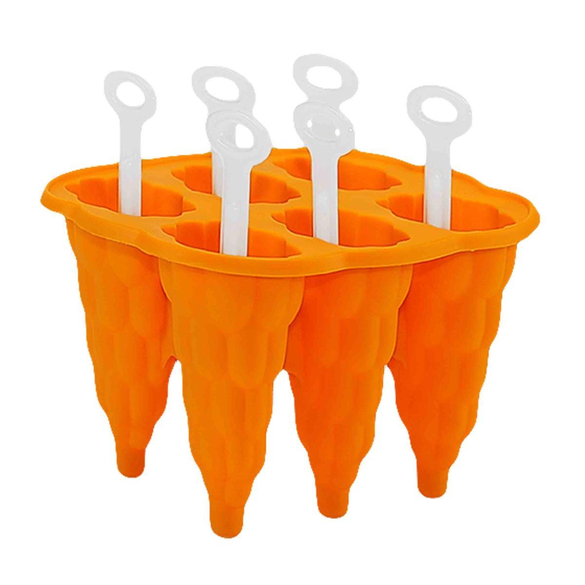 Forma Ghiaccioli Silicone pz.6 Arancione | M2 Store
