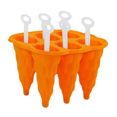 Forma Ghiaccioli Silicone pz.6 Arancione | M2 Store