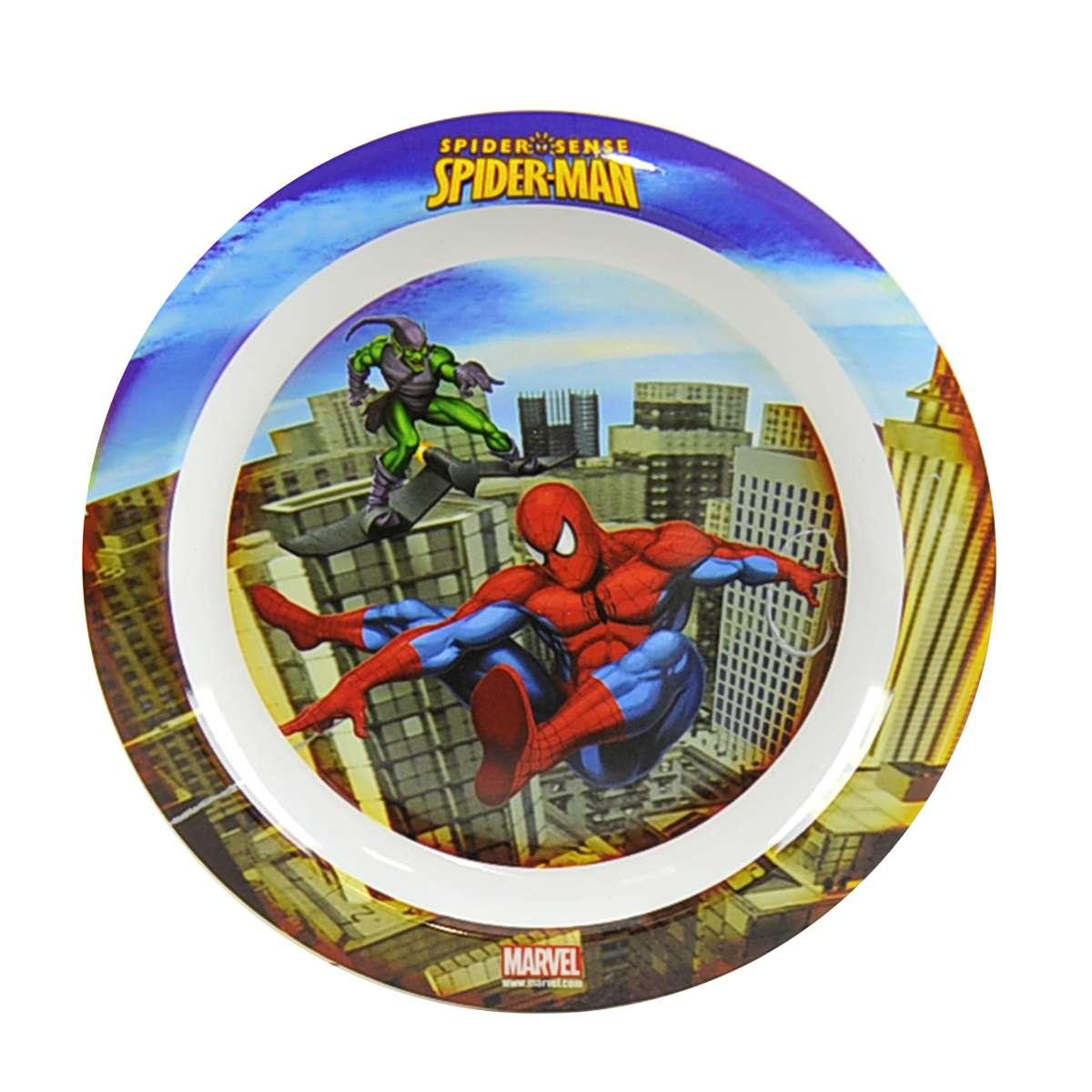 Piatto Plastica cm.Ø22 Piani Spiderman |M2 Store