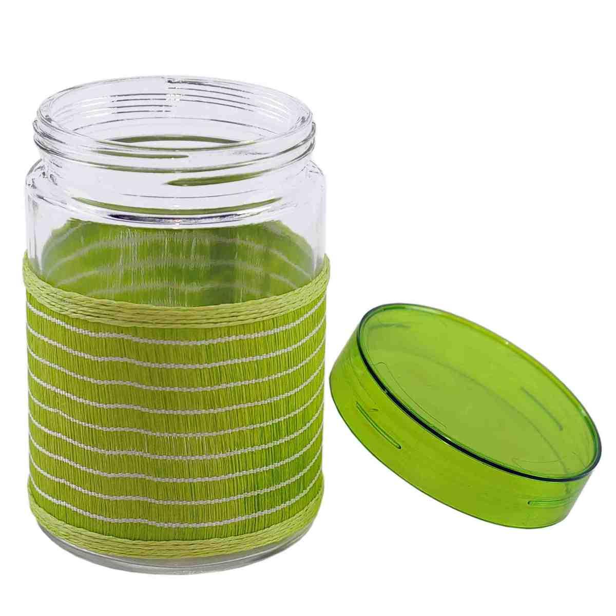 Barattolo Vetro Color H18 Lt.1 6 Colori | M2 Store