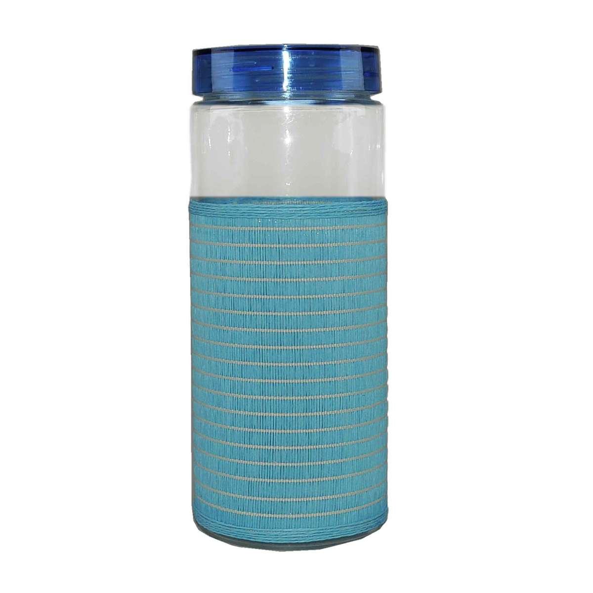 Barattolo Vetro Paglia Color cm.H28 6 Colori Assortiti | M2 Store