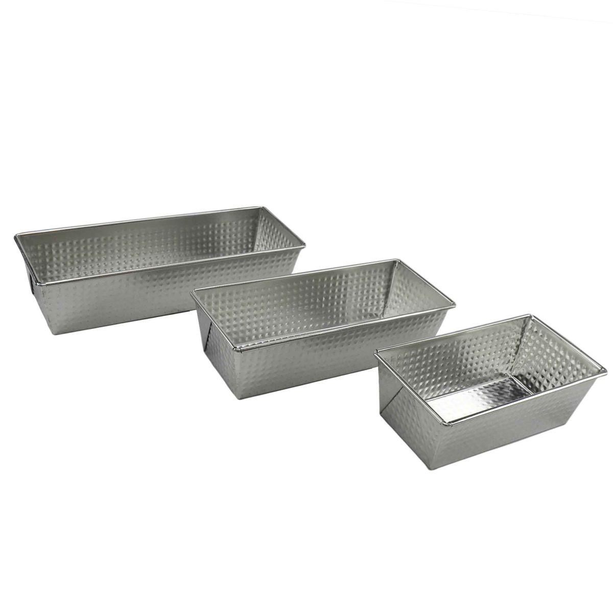 Stampi Set pz.3 Plumcake Metallo cm.20 e 30 | M2 Store