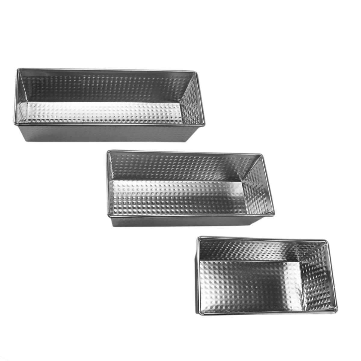 Stampi Set pz.3 Plumcake Metallo cm.20 e 30 | M2 Store