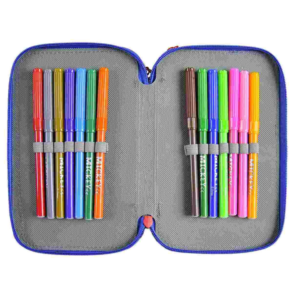 Astuccio Disney Mickey con Accessori 3 Zip |Disney