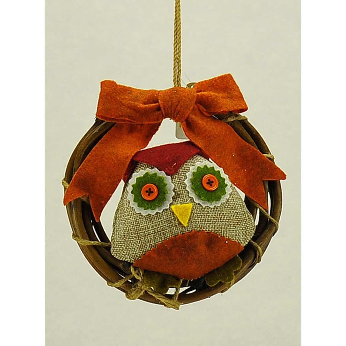 Decorazione Natalizia Gufi |Inge's Glass