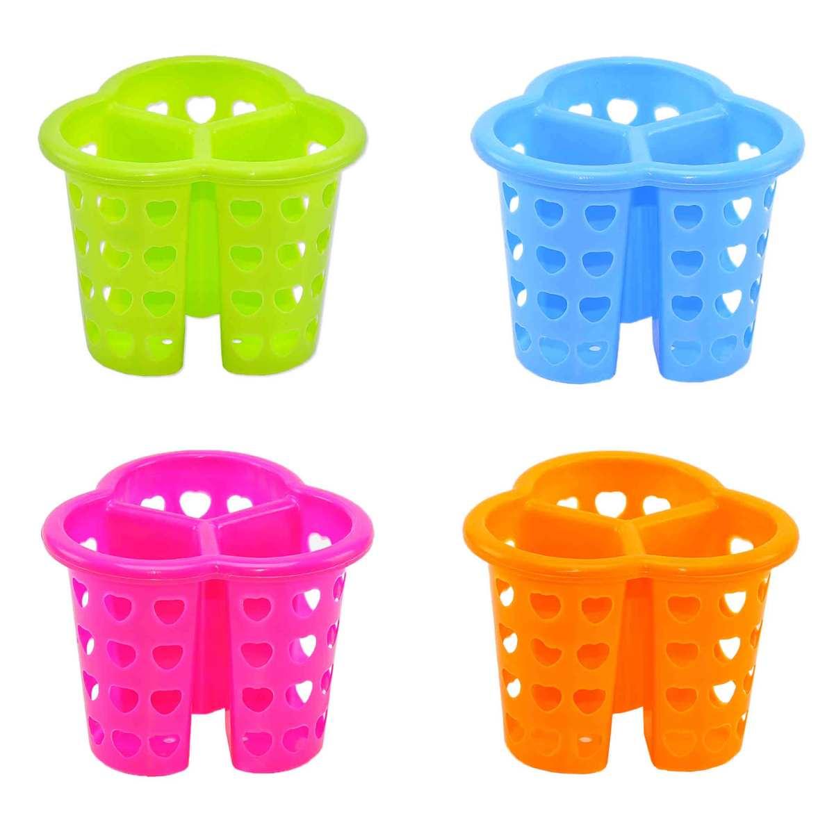 Scolaposate PVC con Cuori 3 Scomparti 4 Colori | M2 Store