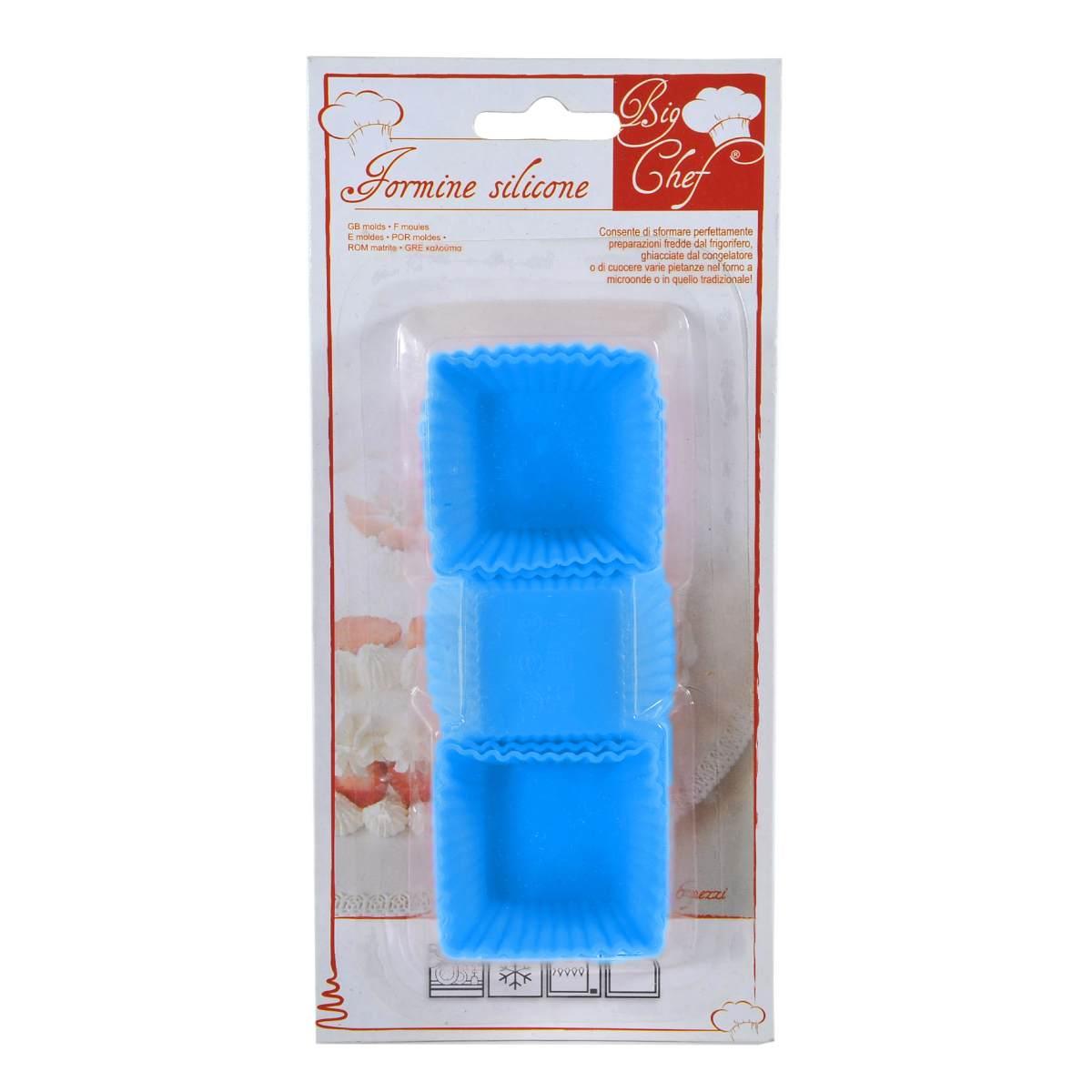 Formine Dolci Pz.6 Silicone Assortiti 7 Modelli | M2 Store