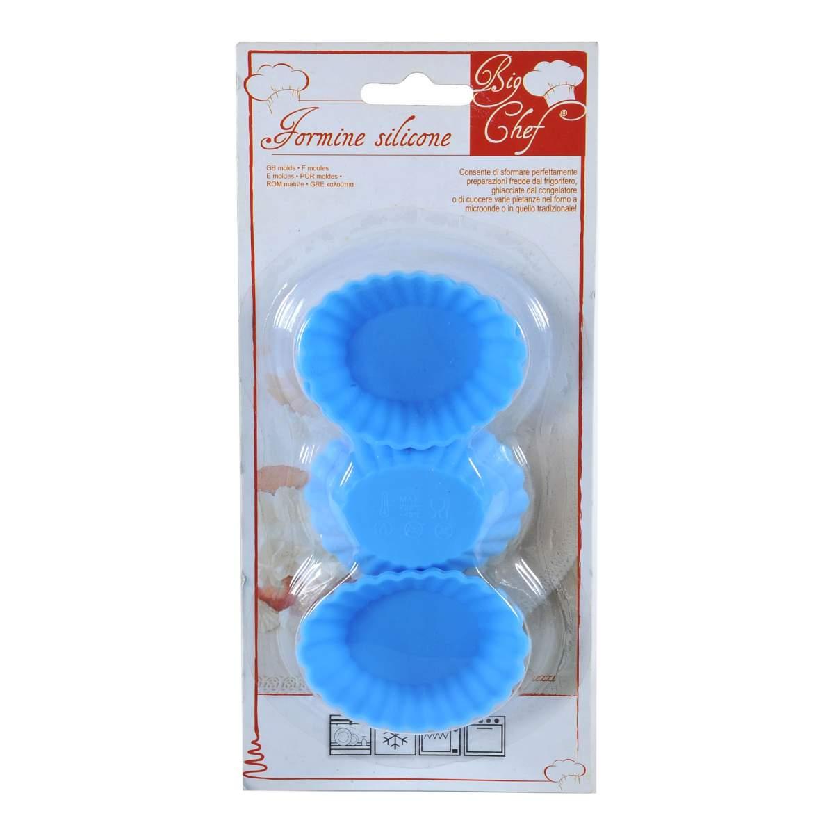 Formine Dolci Pz.6 Silicone Assortiti 7 Modelli | M2 Store