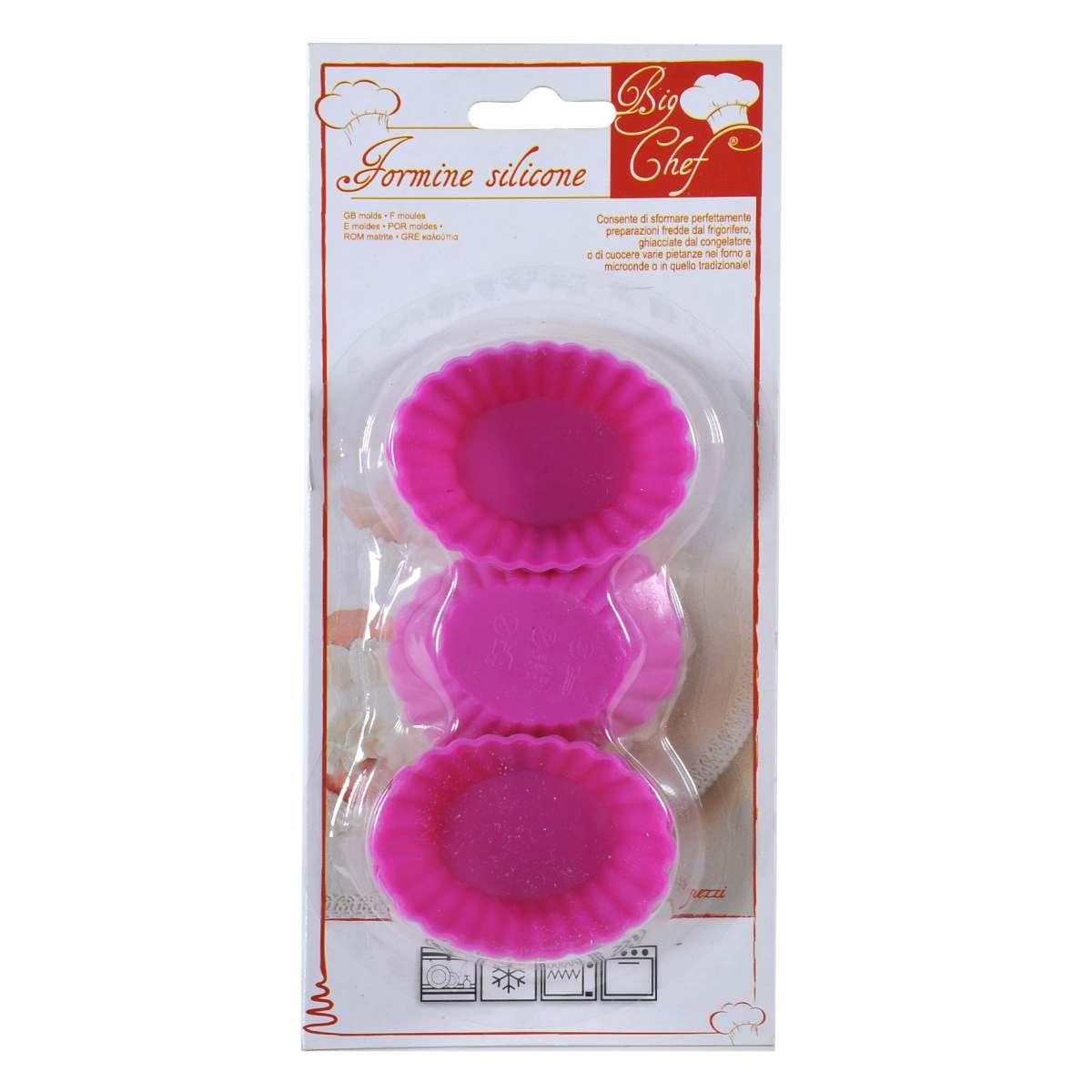 Formine Dolci Pz.6 Silicone Assortiti 7 Modelli | M2 Store