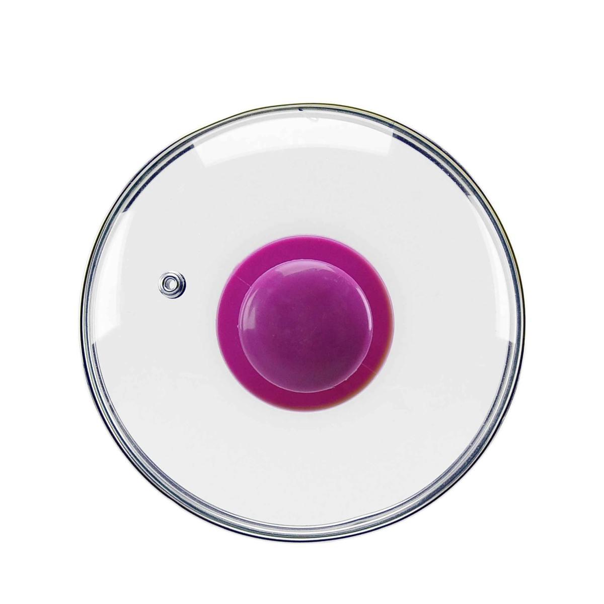 Coperchio Vetro cm.16 W Home Pomello 6 Colori | M2 Store