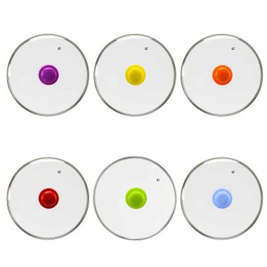 Coperchio Vetro cm.22 W Home Pomello 6 Colori | M2 Store