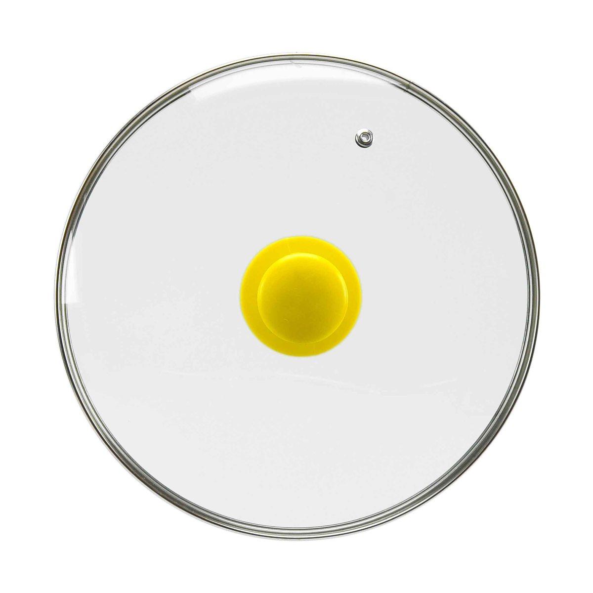 Coperchio Vetro cm.26 W Home Pomello 6 Colori | M2 Store