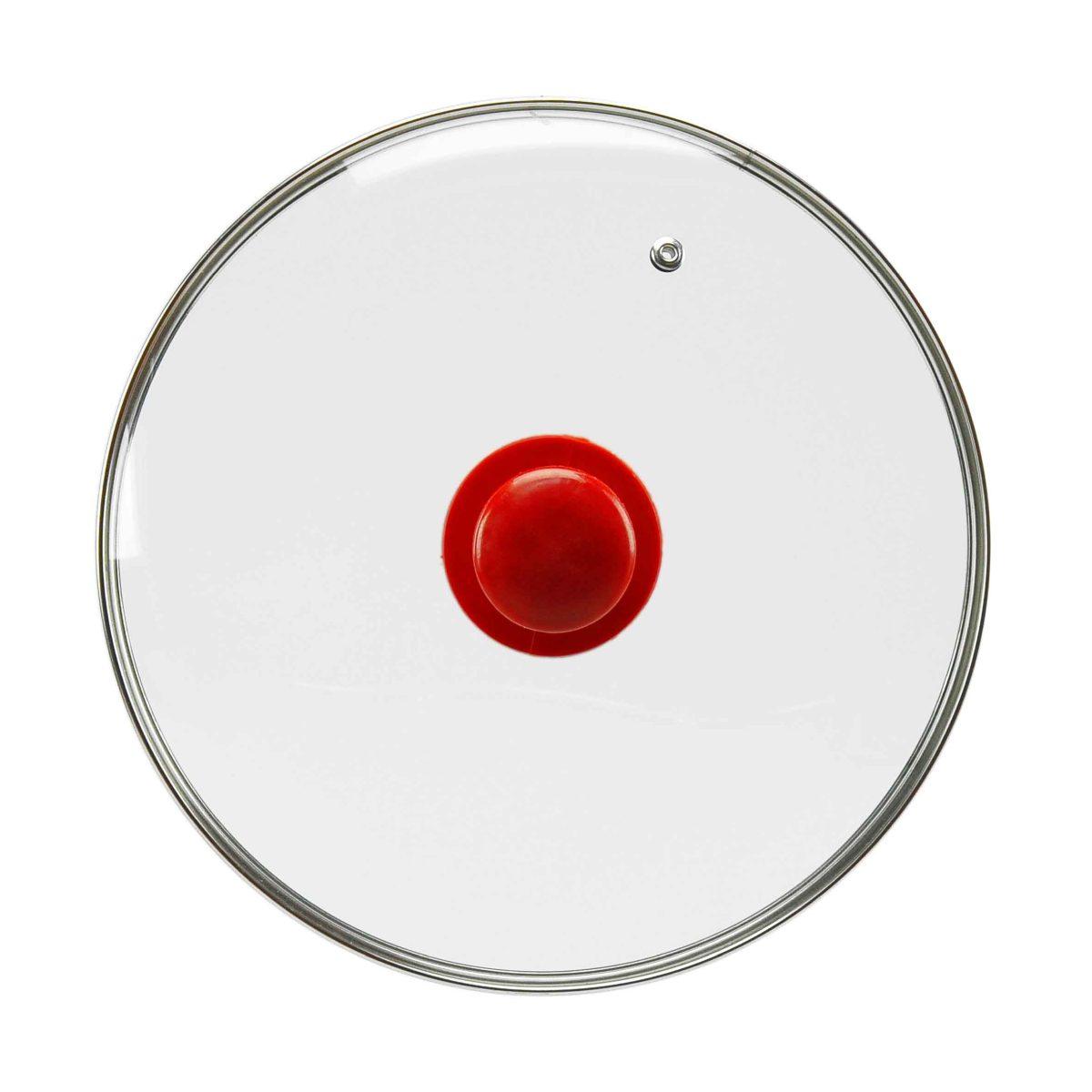 Coperchio Vetro cm.26 W Home Pomello 6 Colori | M2 Store