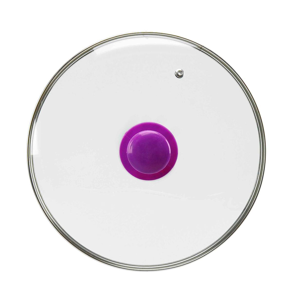 Coperchio Vetro cm.26 W Home Pomello 6 Colori | M2 Store