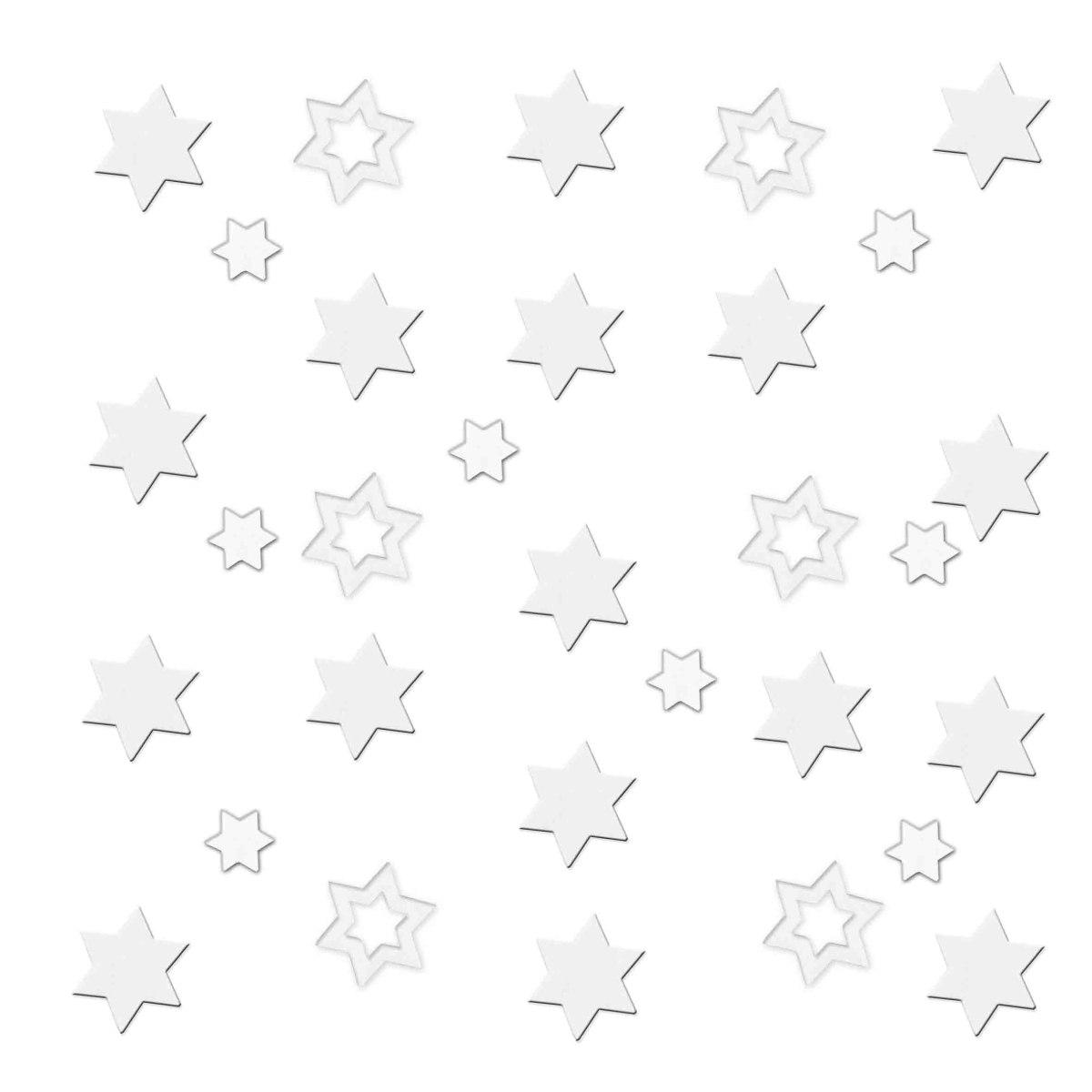 Stelline Panno Bianco mm15/30 |Inge's Glass