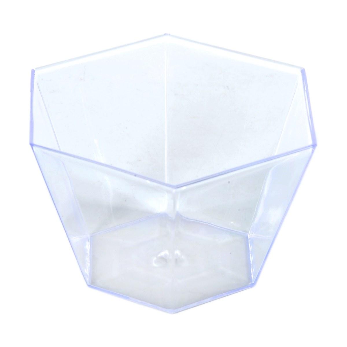 Ciotola Crystal Esagonale cm.7x4 pz.3 | M2 Store