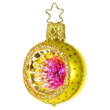 Pallina Natale Vetro Collezione cm.4 Verde Multi |Inge's Glass