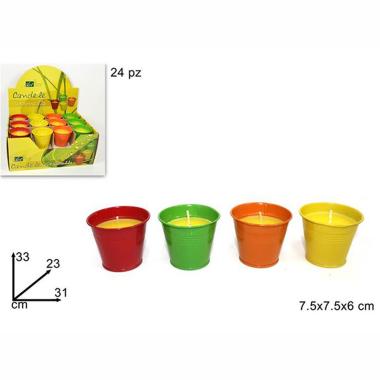 Citronella Vasetto Color cm.6x7 | M2 Store