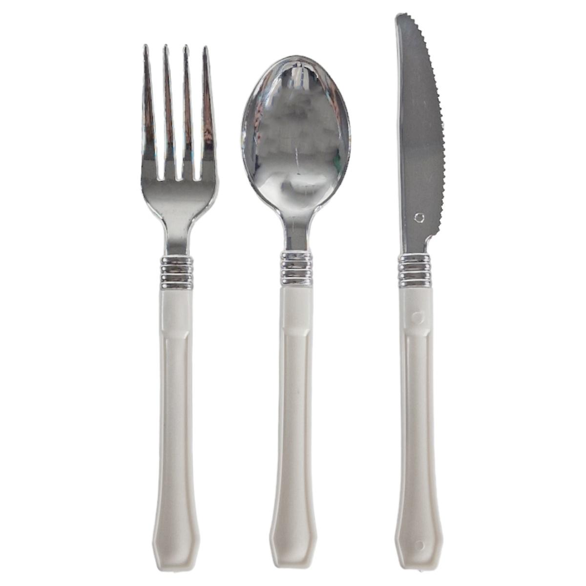 Posate Party Pvc Set pz.12 Assortiti 4 Colori |M2 Store