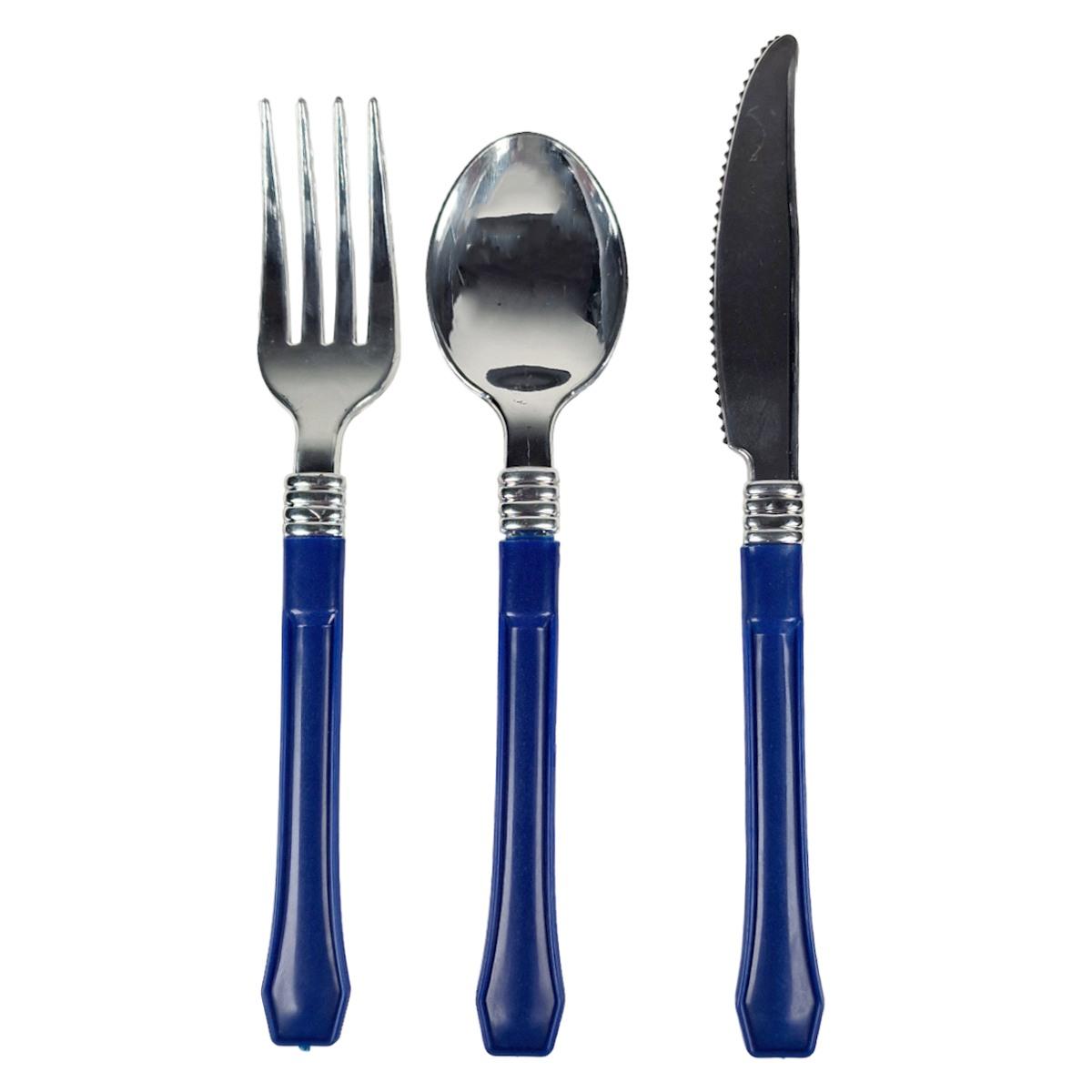 Posate Party Pvc Set pz.12 Assortiti 4 Colori |M2 Store