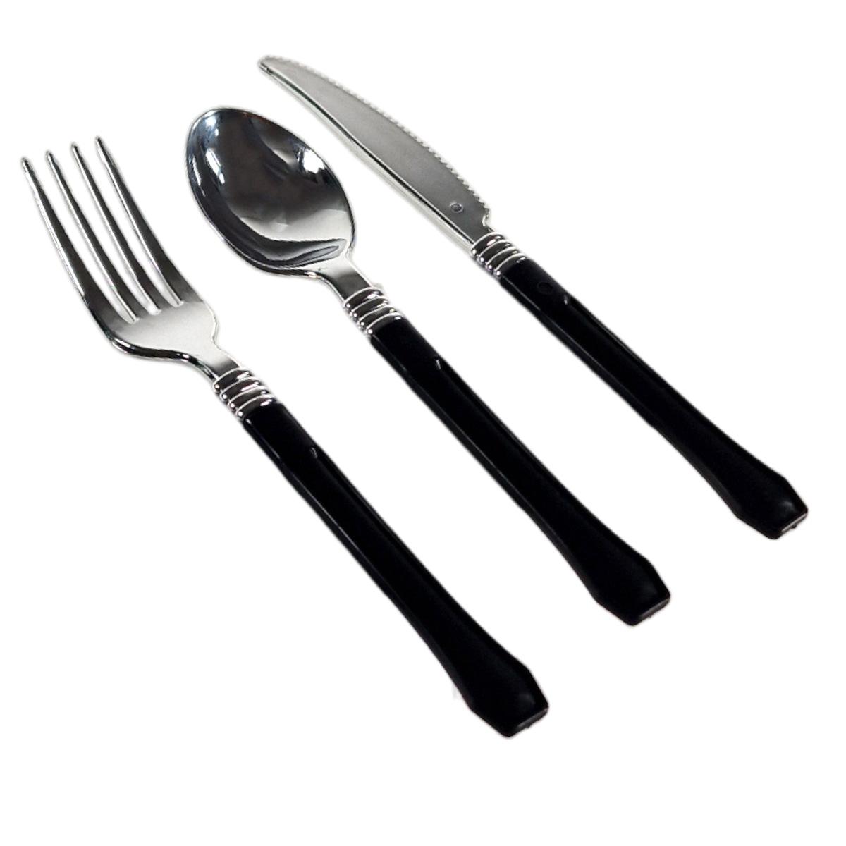 Posate Party Pvc Set pz.12 Assortiti 4 Colori |M2 Store