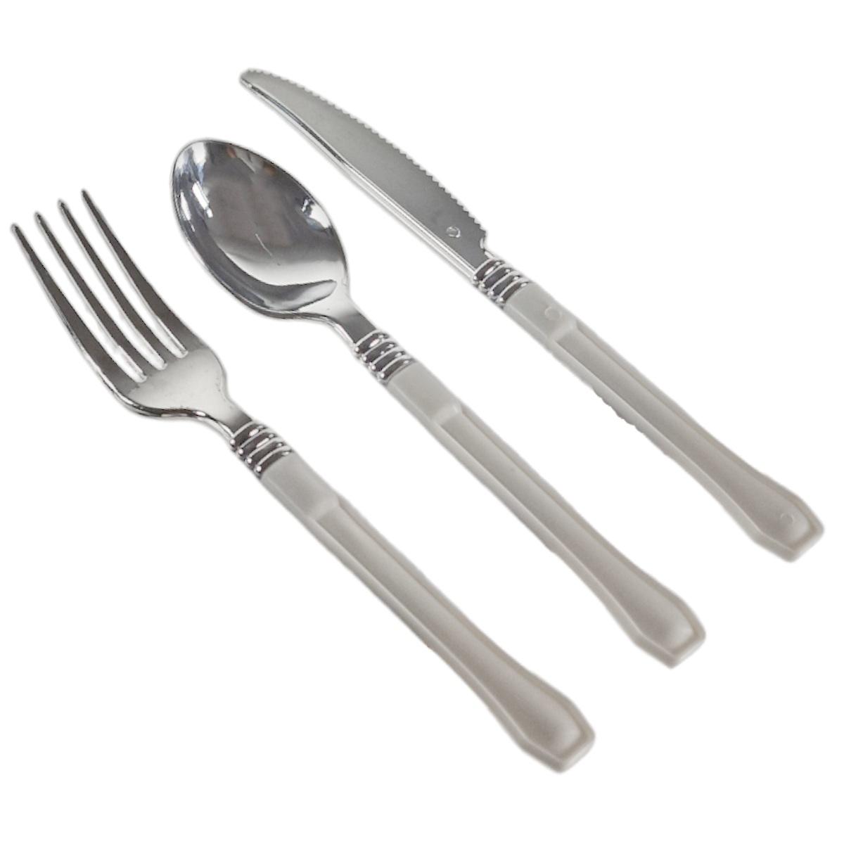 Posate Party Pvc Set pz.12 Assortiti 4 Colori |M2 Store