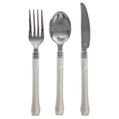 Posate Party PVC Set pz.12 Assortiti 4 Colori |M2 Store