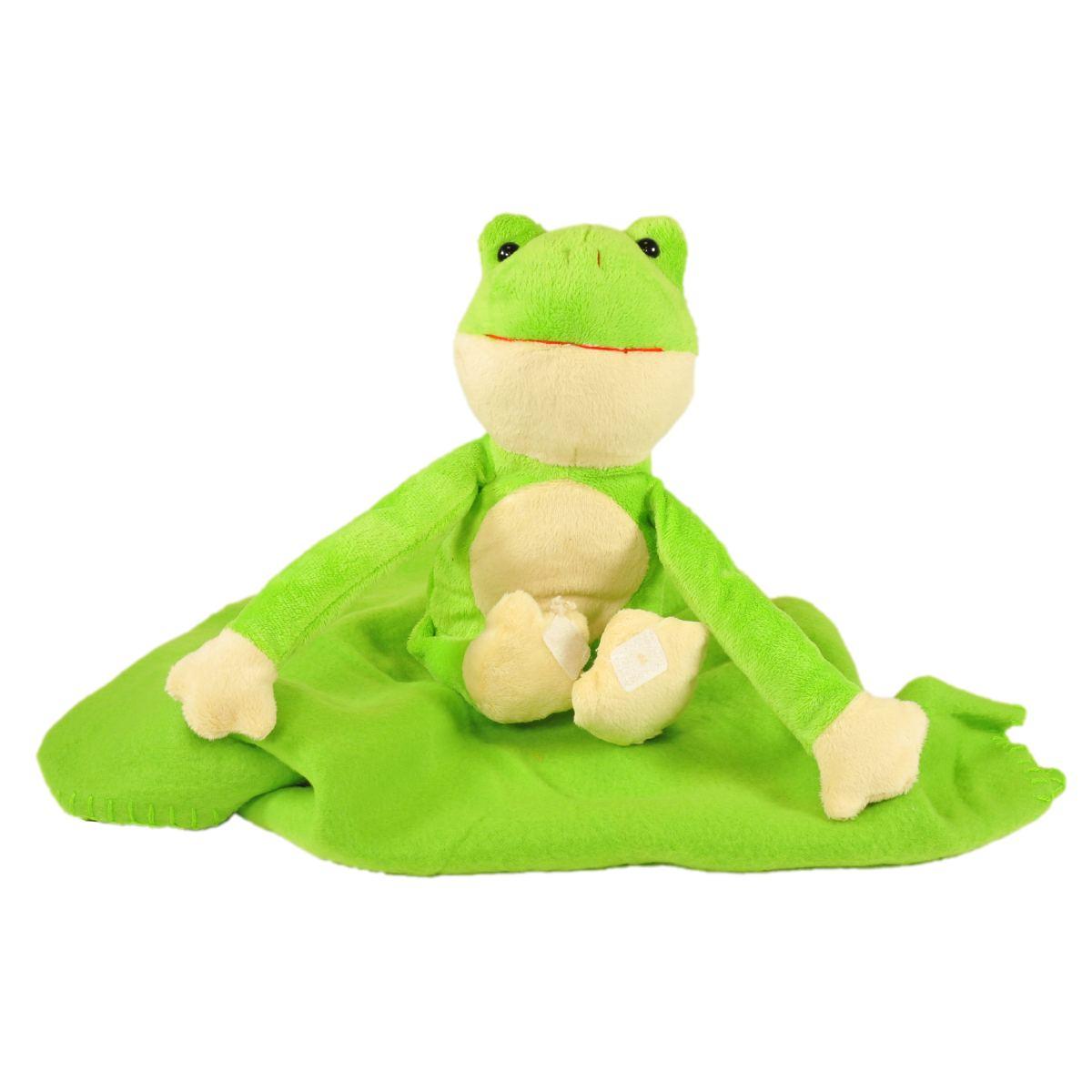 Coperta Plaid con Peluche Rana cm.100x75 | M2 Store
