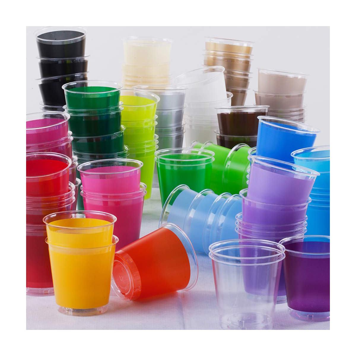 Bicchiere Crystal cc.80 4Colori Set pz.20 |M2 Store