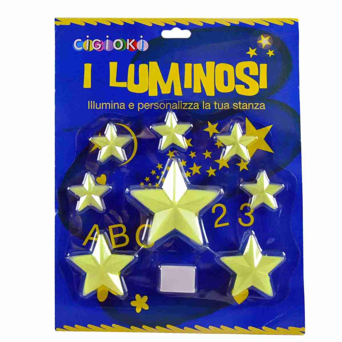 Oggetti Fluorescenti Adesivi Set pz.8 |M2 Store