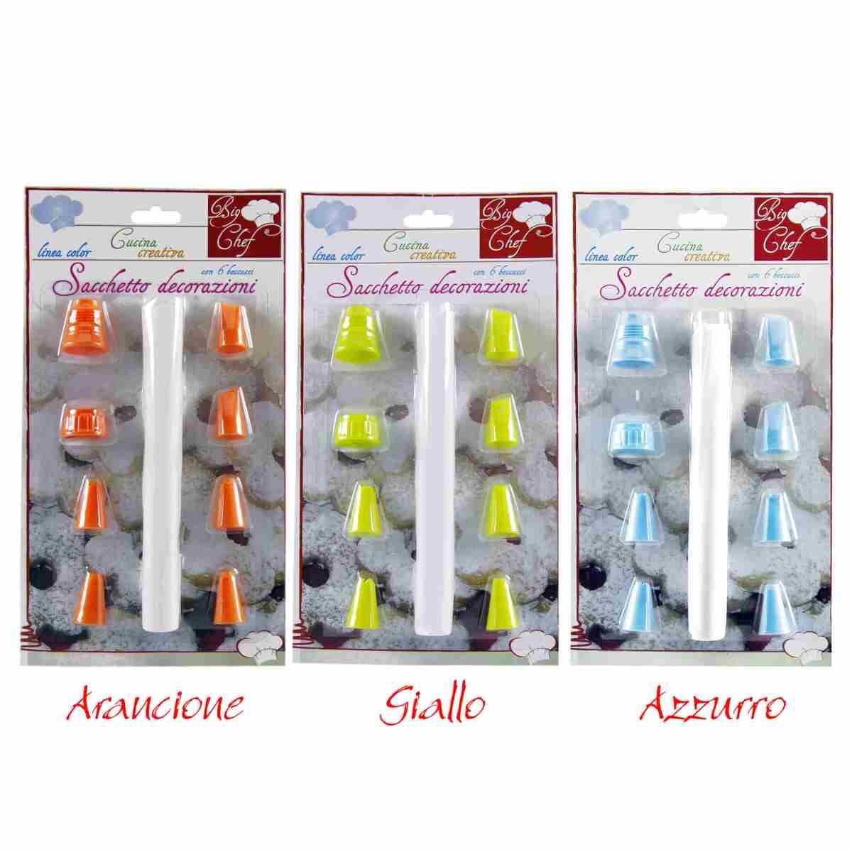 Sacca Decor Dolcii con 6 Beccucci 3 Colori | M2 Store