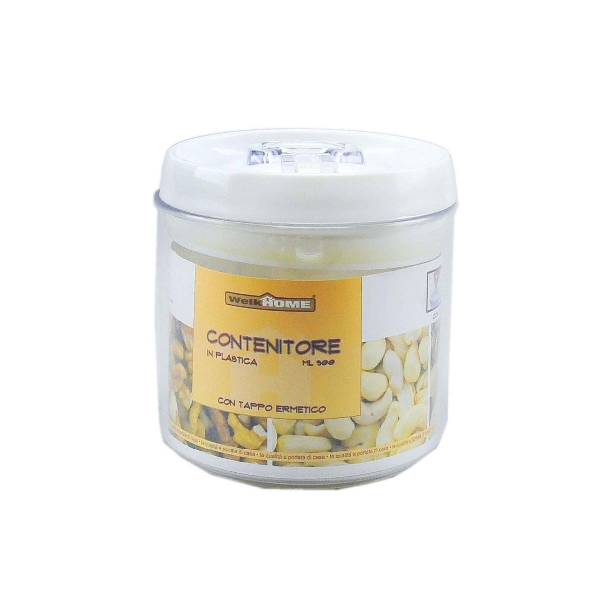 Barattolo PVC Lt 0,9 Trasparente Ermetico | M2 Store