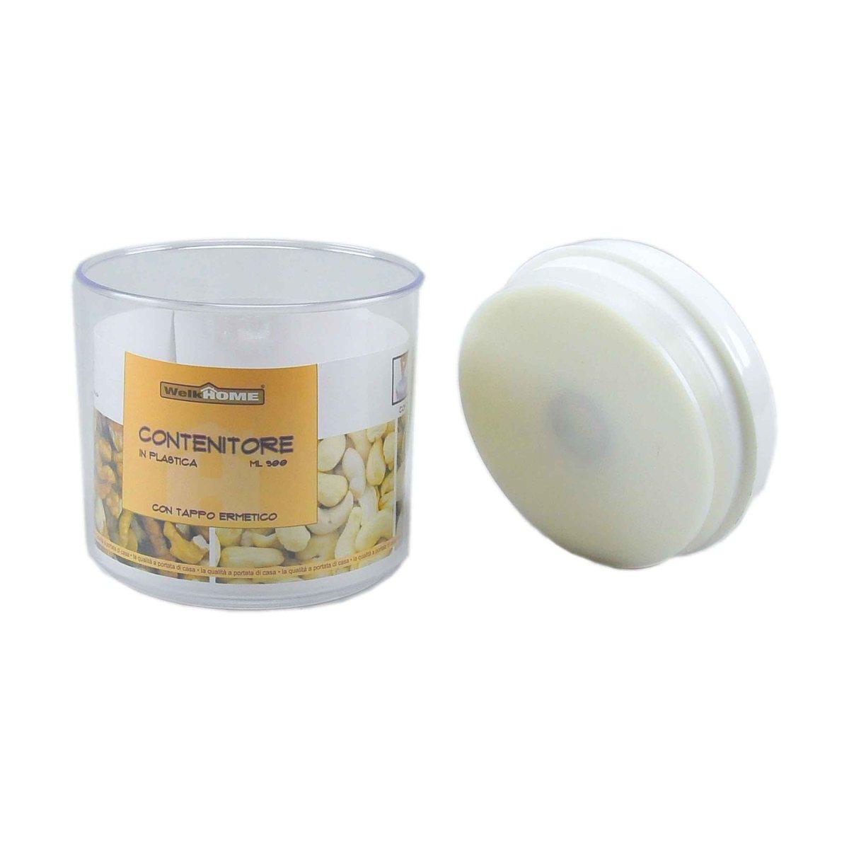 Barattolo PVC Lt 0,9 Trasparente Ermetico | M2 Store