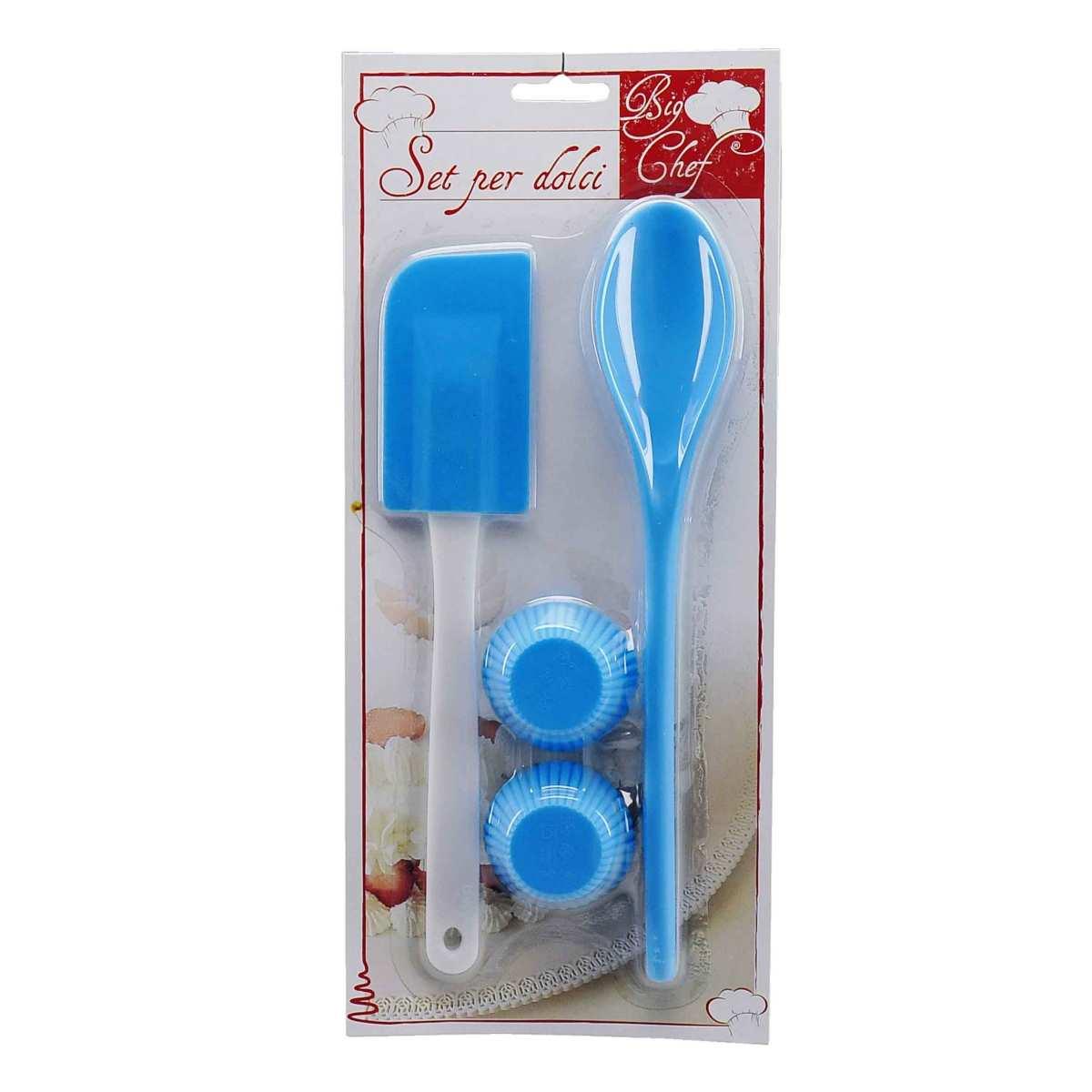 Dolci Spatola Silicone Cucchio Pirottini Set pz.3 | M2 Store