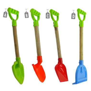 Gioco Mare Attrezzi Legno cm.38 4 Modelli | M2 Store