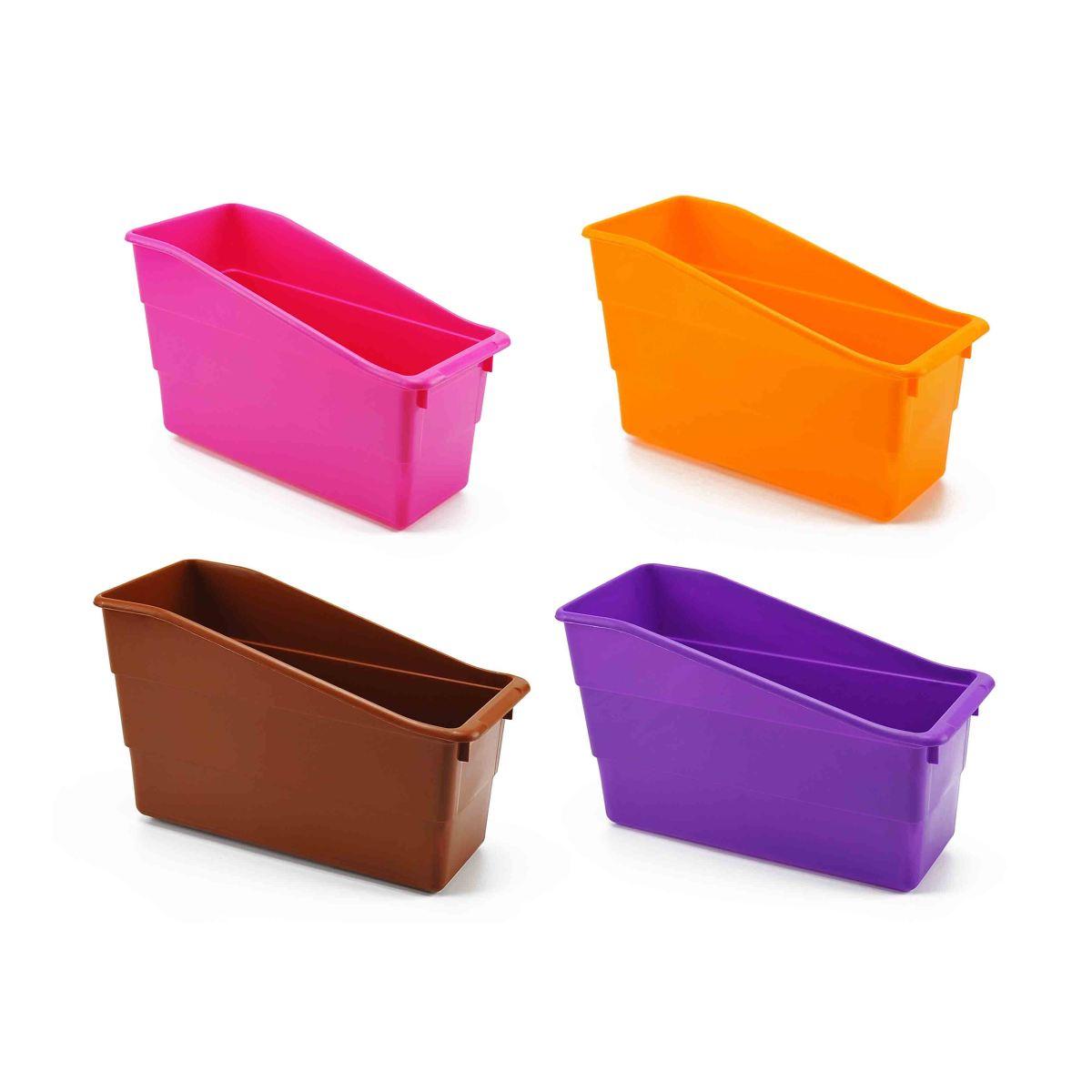 Contenitore Organizzatore PVC 14x31xH19 4 Colori | M2 Store