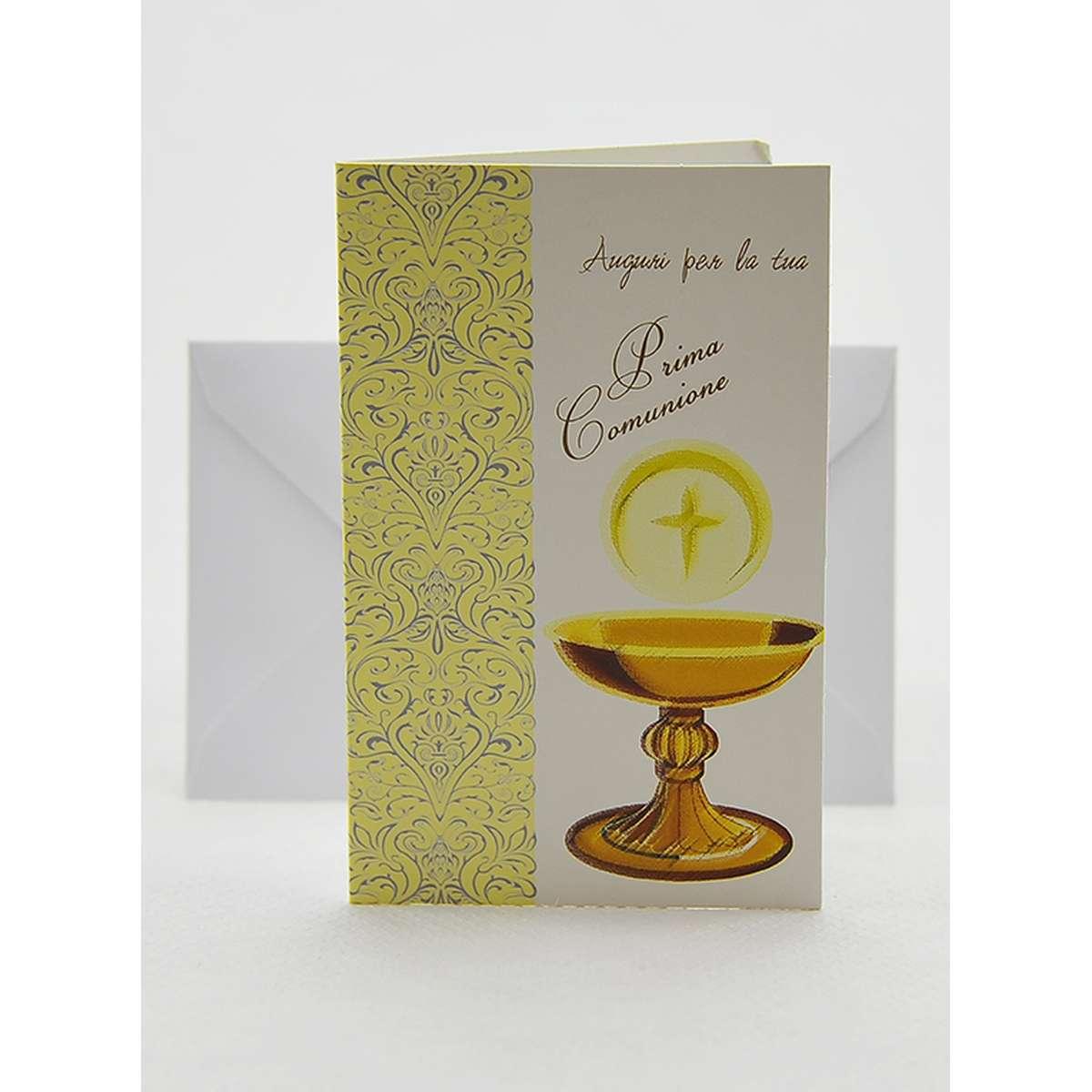 Biglietto Auguri Comunione cm.8,5x14 6 Modelli |M2 Store