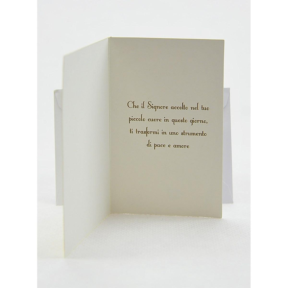 Biglietto Auguri Comunione cm.8,5x14 6 Modelli |M2 Store