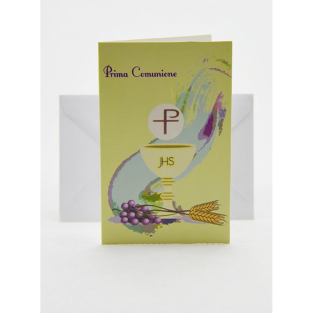Biglietto Auguri Comunione cm.8,5x14 6 Modelli |M2 Store